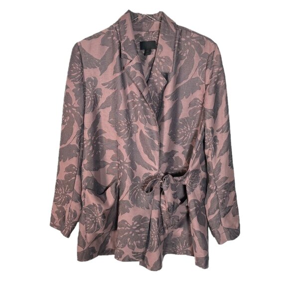 J. Crew Jackets & Blazers - J.Crew Collection Jacquard Tie Close Blazer Size Medium